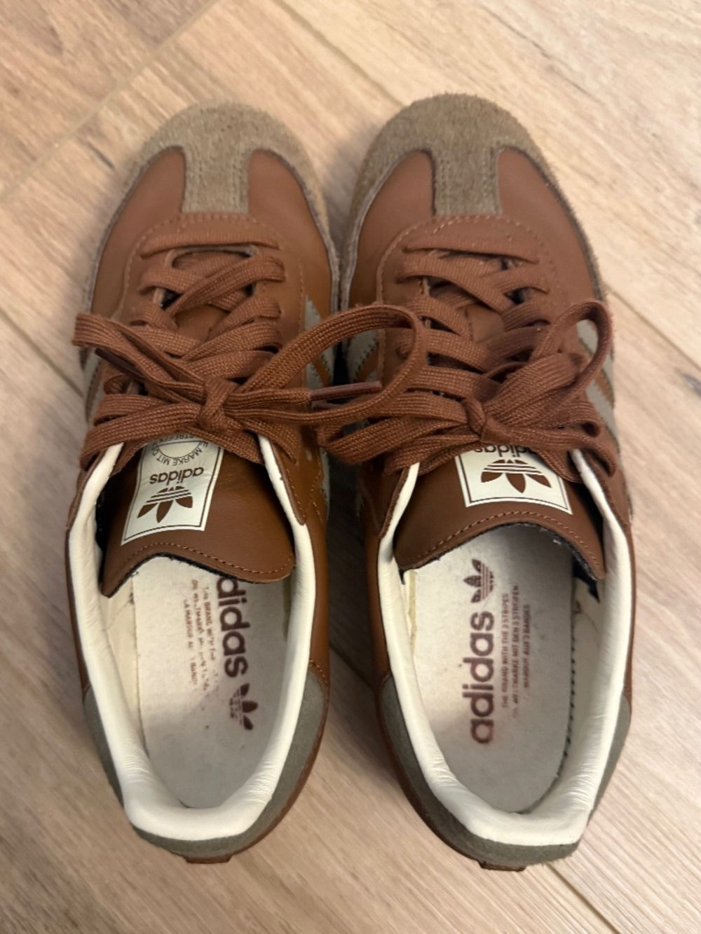 Authentic Adidas Samba Og 'brown Olive Strata'excellent condition